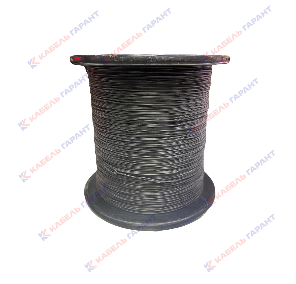 Силиконовый провод 30 AWG 0,05 мм2 черный