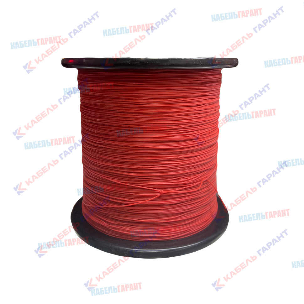 Силиконовый провод 30 AWG 0,05 мм2 красный