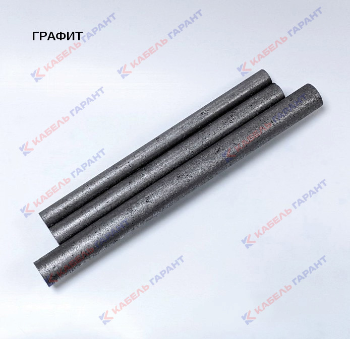 Графит ГЭ стержень 25 х 300 мм
