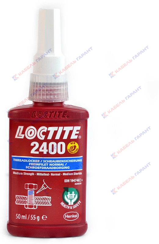 Фиксаторы резьбы средней прочности Loctite 2400 50 ml