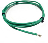 Силиконовый провод 13 AWG 2,5 мм2 зеленый