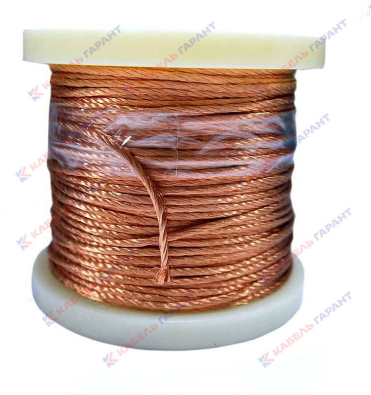 Провод обмоточный литцендрат Litz wire 49 х 0,1 мм 1 кг ( 260м)