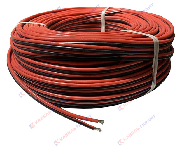 18 AWG (2 х 0,75мм2) Провод силиконовый 2-контактный красно-черный