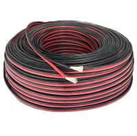 12 AWG (2 х 4,0 мм2) Провод силиконовый 2-контактный красно-черный