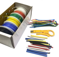 Набор силиконовых проводов 18 awg 0,75 мм2 (6 цветов по 4 м)