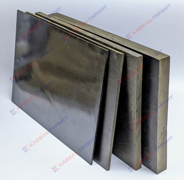 Эбонит лист 5 x 200 x 300 мм