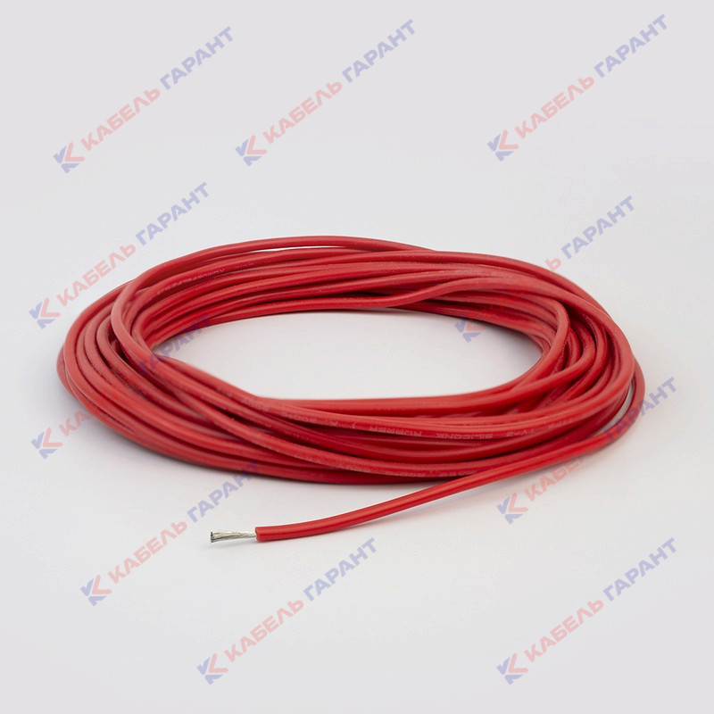 Силиконовый провод 17 AWG 1,0 мм2 красный