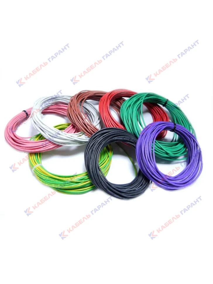 Силиконовый провод 24 AWG 0,2 мм2 оранжевый