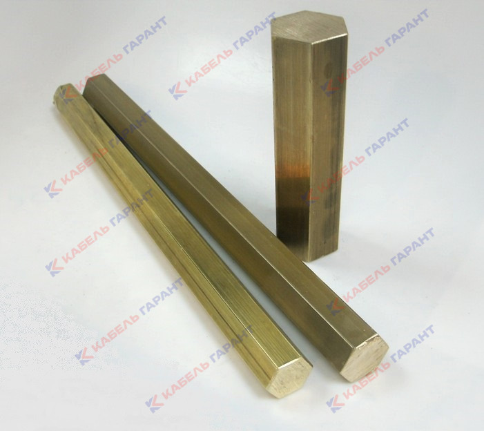 Латунь шестигранник ЛС-59 7 х 1000 мм